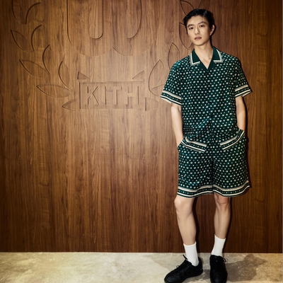 KithforWilson新款衬衫V领男装