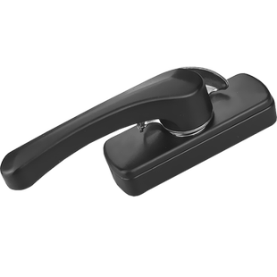 春塑窗户锁扣铝合金门窗老式月牙锁阳台推拉平移门塑钢窗锁钩配件