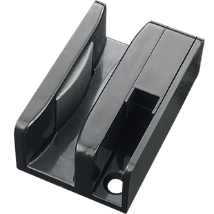 淋浴房配件止摆器浴室移门玻璃限位器单槽轨道一固一活防撞下滑块