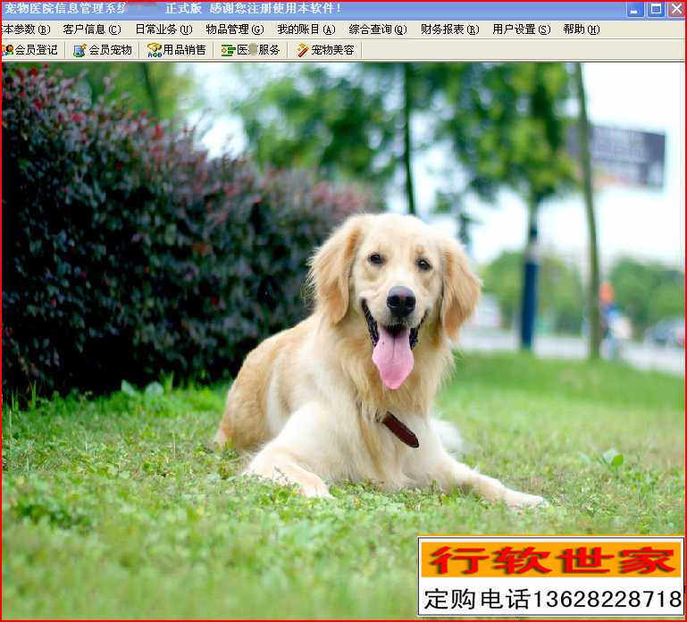 医院收银养狗店管理系统会员软件