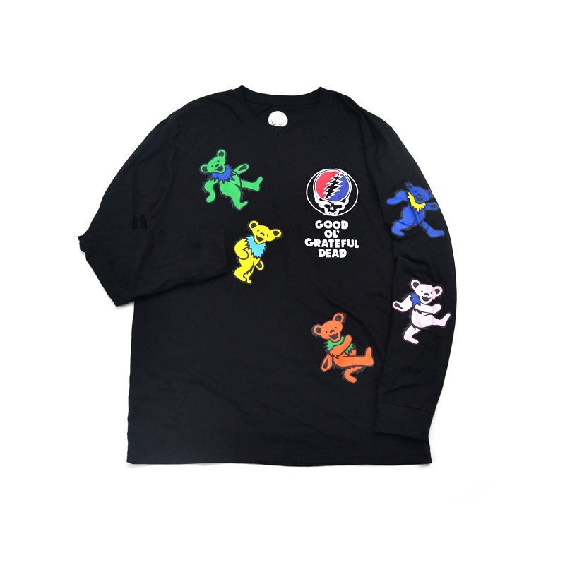 长袖运动休闲男女袖子串标印花