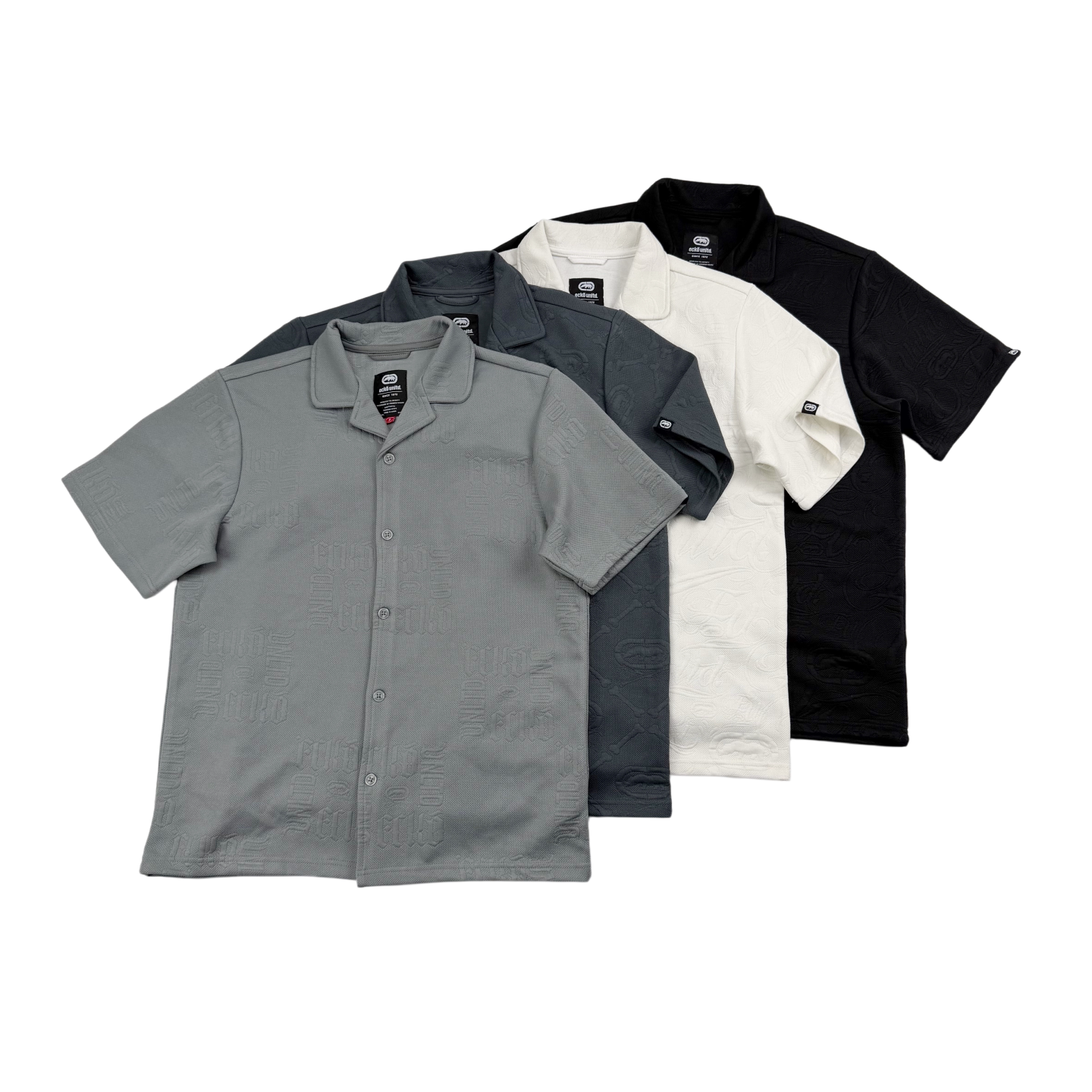 欧美单大码宽松纽扣开衫短袖加厚免烫美式休闲衬衫潮流翻领体恤男