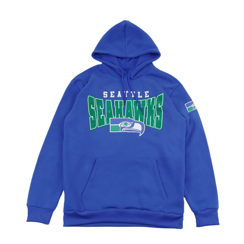 결함 NFL 가을 겨울 벨벳 후드 스포츠 스웨트 셔츠 따뜻하고 통기성 대형 사이즈 헐렁하고 트렌디한 풀오버