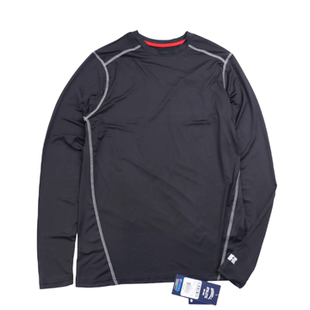 次品处理 运动老牌罗素弹力运动长袖T恤跑步健身速干排汗修身透气