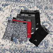 加长款 内裤 防磨腿运动跑步透气大码 薄款 衩 5条装 平角裤 冰丝男士