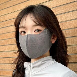 加大女士护眼角弹力高颜值轻薄透气遮阳面罩夏季 蕾丝防晒口罩新款