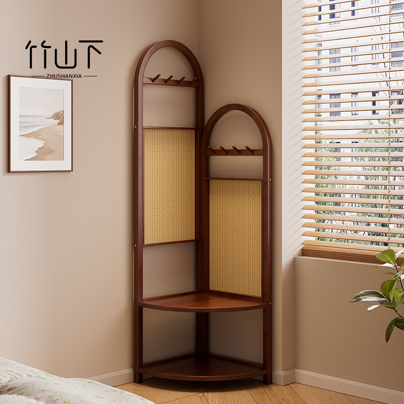 【甄选楠竹】多功能衣帽架