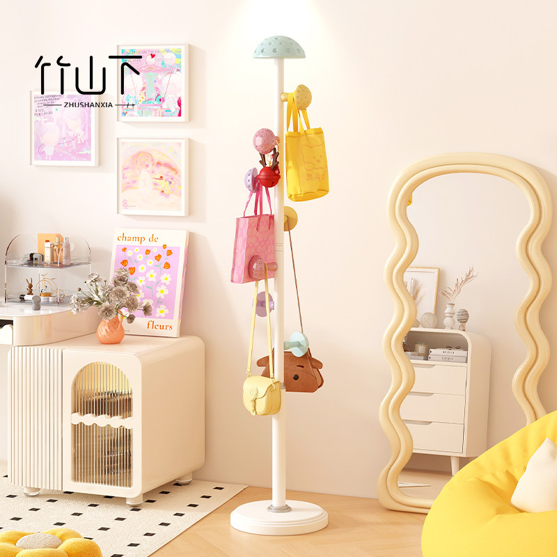 衣架落地家用立式衣帽架挂包架新款创意卧室儿童不占空间放衣神器