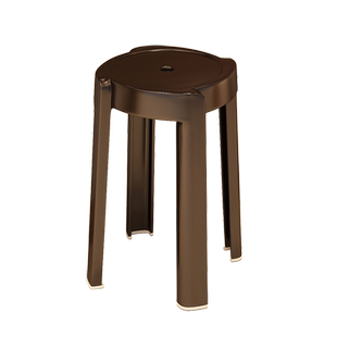 凳子商用餐饮等位椅餐厅排队圆凳饭店专用塑料可叠放餐桌备用椅子