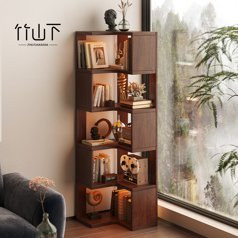 【热卖新品】实木转角柜落地书柜