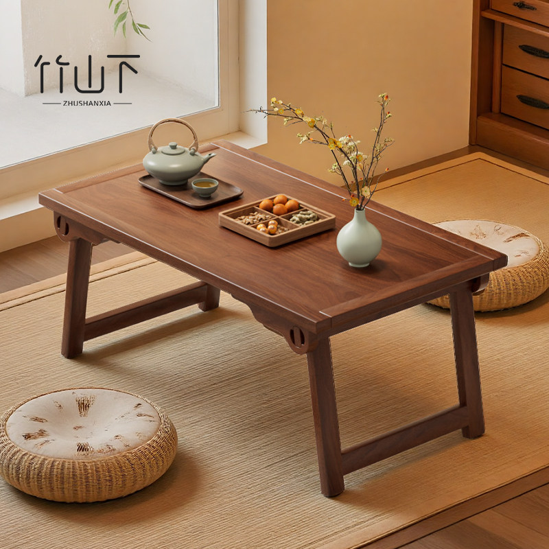 飘窗桌实木折叠炕桌吃饭农村榻榻米茶桌家用小矮桌茶几东北小桌子,住宅家具,炕几/飘窗几,淘宝优惠券,粉丝福利购,淘宝优惠卷