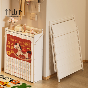 折叠鞋架入户门免安装鞋柜家用门口多层出租屋用置物架鞋子收纳架