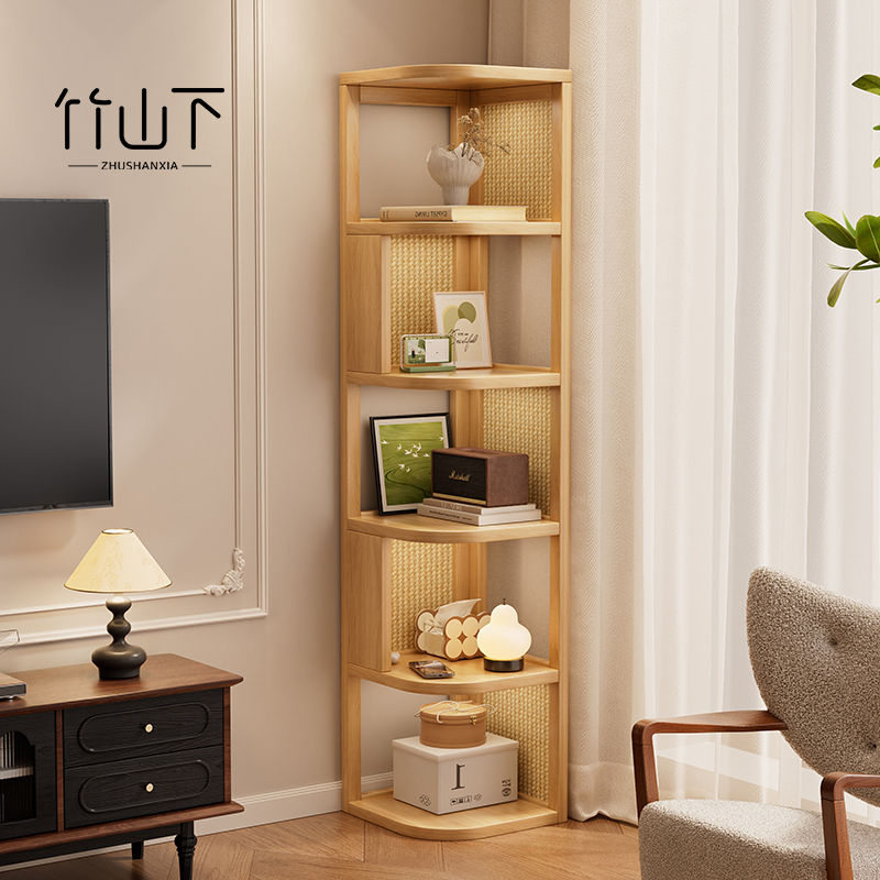 【热卖新品】实木转角书架