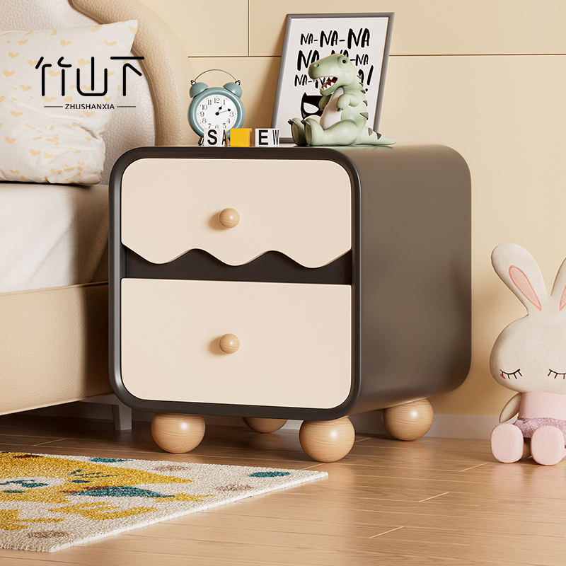 【进口实木】儿童床头柜