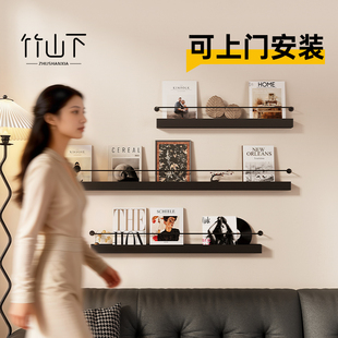 黑胶唱片墙置物架cd碟片存放架专辑杂志光盘收纳展示框放置漫画架