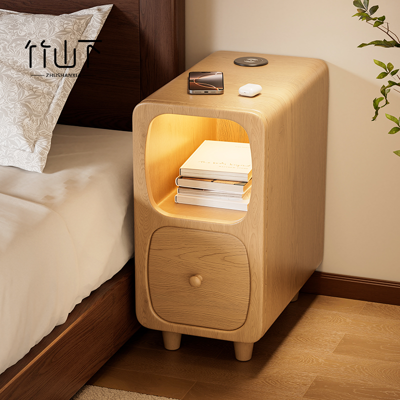 【全网底价】新款实木床头柜