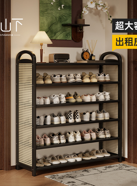 鞋架多层家用门口大容量超大简易鞋柜出租房用置物架入户门收纳柜