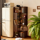 实木转角餐边柜靠墙小边柜客厅置物柜收纳窄边柜墙角拐角三角柜