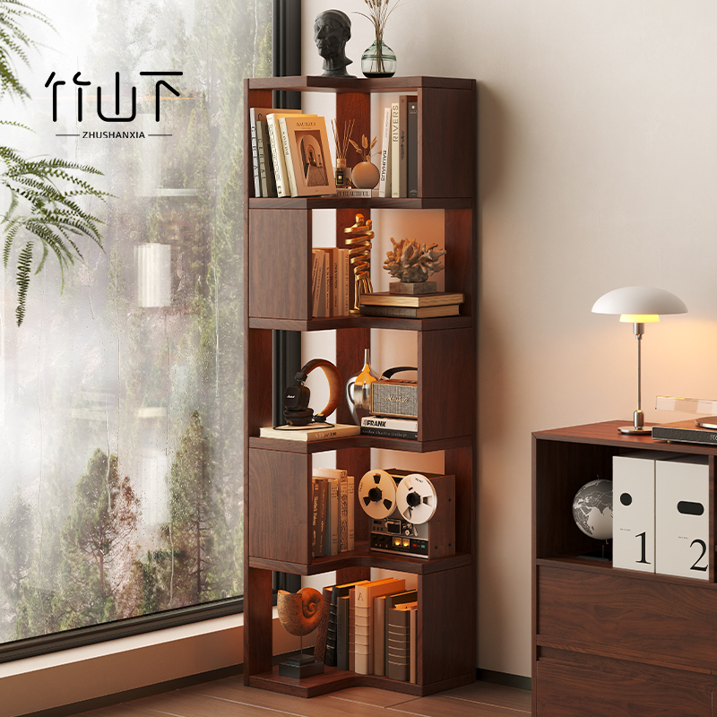 【热卖新品】实木转角柜落地书柜