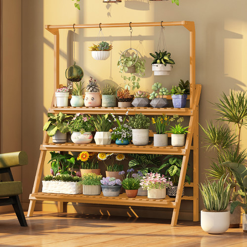 花架置物架阳台多肉盆栽摆放架