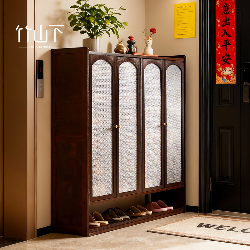 【热卖新品】实木大容量超大鞋柜