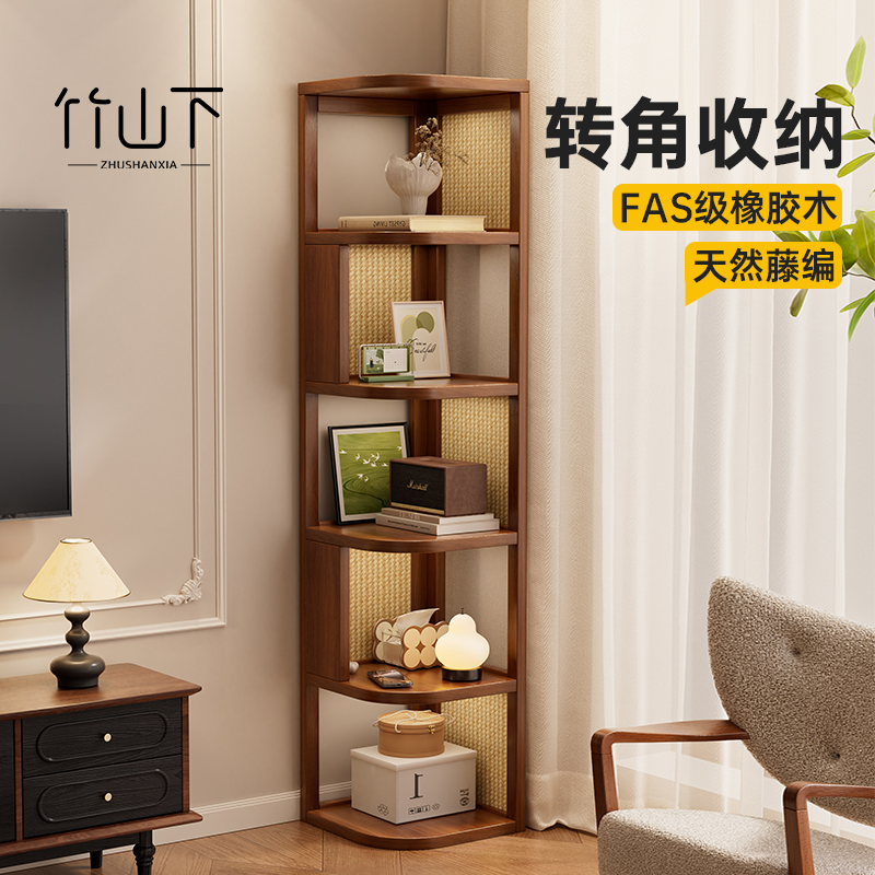 【热卖新品】实木转角书架