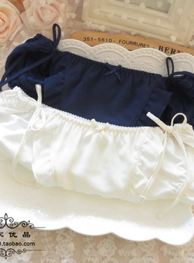 K779舒适女士低腰牛奶丝系带式性感内裤M/L/XL偏小半码