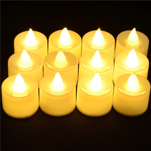 led电子灯自带电池diy