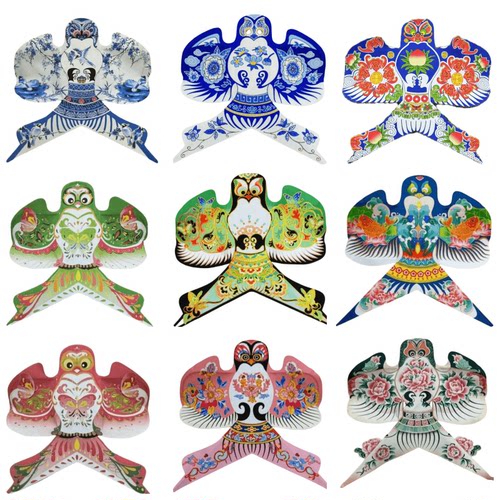 儿童手持风筝舞蹈拍摄装饰道具