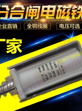 A1-A2 Z06F3376 247欧分合闸电磁铁Z06F3398DC220V 175欧分合线圈