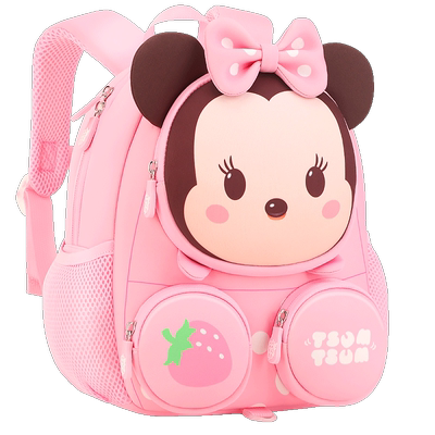 迪士尼幼儿园书包三岁女宝女童女孩幼儿小班可爱幼儿园儿童双肩包