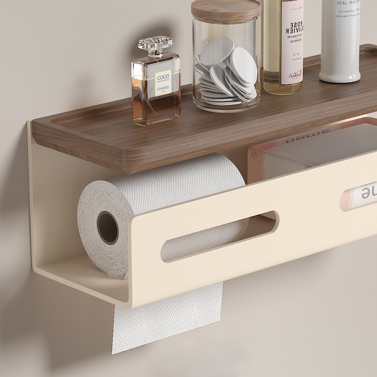 /摩洛特美拉德胡桃木纸巾盒