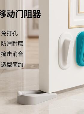 甜甜圈阻门器软胶门塞创意挡门防
