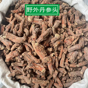正宗四川纯野外生中江丹参头丹参片500g克包邮打粉请留言备注