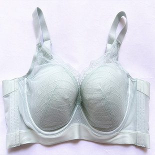 品牌蕾丝薄款 舒适软钢圈文胸罩聚拢调整收副乳上托女士内衣2625