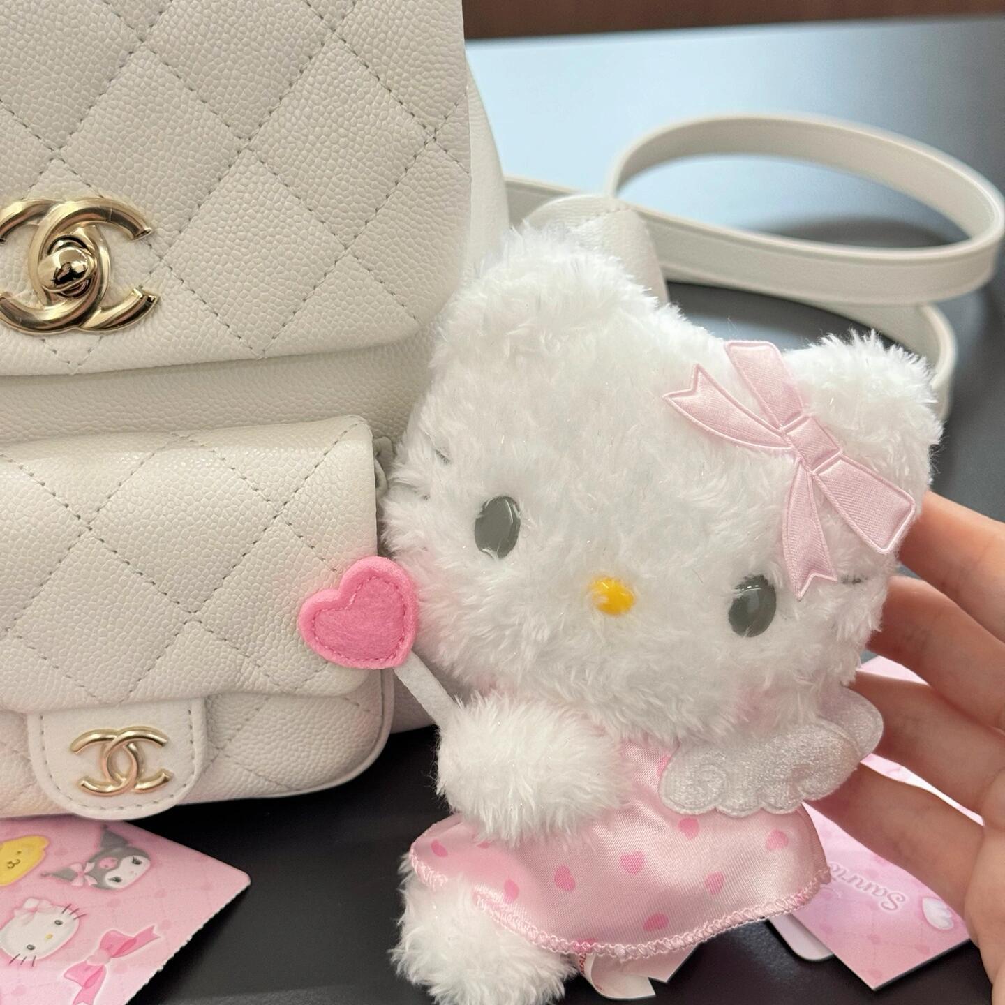 日本梦天使一代kitty挂件可爱公仔女生美乐蒂库洛米包包书包挂饰