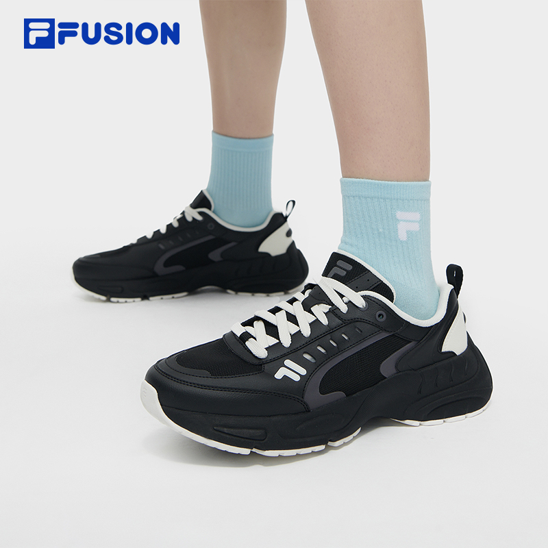 FILA FUSION斐乐潮牌男鞋RACEUP复古潮鞋官方旗舰正品休闲跑步鞋