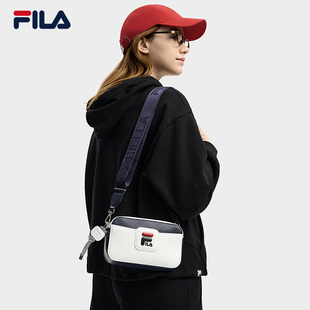 【方块包】FILA 斐乐官方女挎包百搭时尚休闲单肩包斜挎包随身包