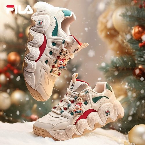 FILA斐乐情侣可颂休闲鞋老爹鞋