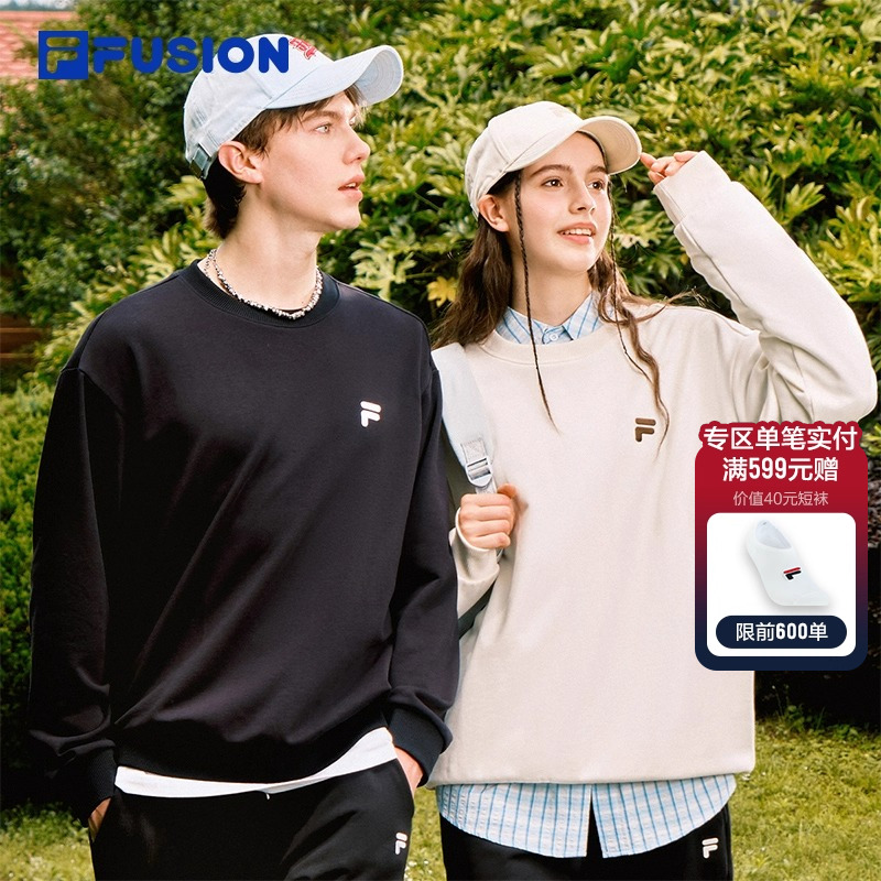 FILAFUSION斐乐情侣卫衣女男