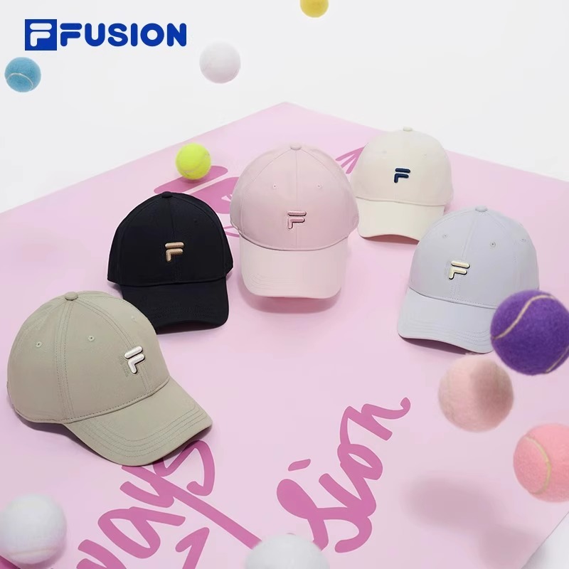 FILAFUSION斐乐潮牌情侣棒球帽