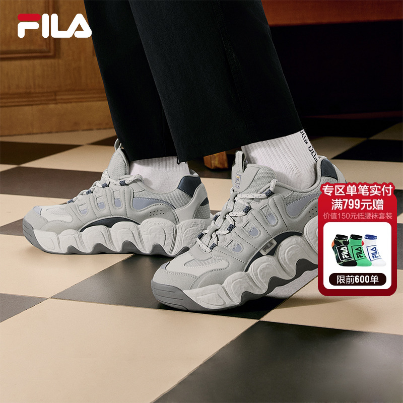 FILA斐乐情侣可颂面包鞋运动
