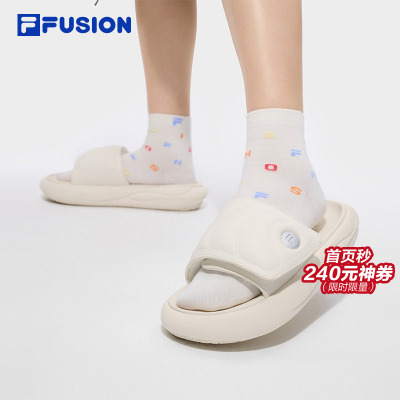 FILAFUSION斐乐女士拖鞋