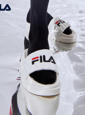 FILA 斐乐女鞋运动拖鞋官方旗舰正品夏季厚底沙滩鞋休闲鞋DRIFTER