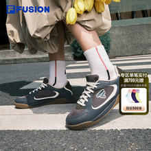 FILA FUSION斐乐羽翼鞋 2025夏季薄底鞋透气女鞋板鞋银色芭蕾鞋子