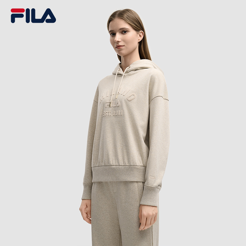 FILA斐乐女士针织连帽上衣