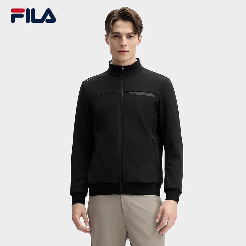 FILA斐乐男子针织长袖外套