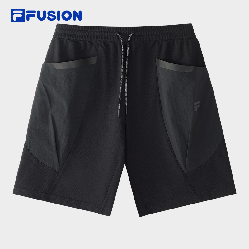 FILAFUSION斐乐男子针织五分裤