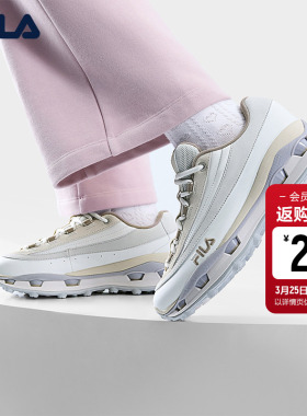 FILA 斐乐官方女鞋KM 2S休闲鞋2026春季新款叠叠鞋 2S时尚运动鞋