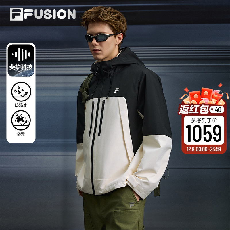 FILAFUSION斐乐梭织上衣两件套